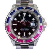 ロレックス GMTマスター2 116759SARU ブラック ホワイトゴールド 40mm