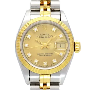 【2024年12月】ロレックス デイトジャスト 69173G ステンレススチール+イエローゴールド 26mm ゴールド 中古品