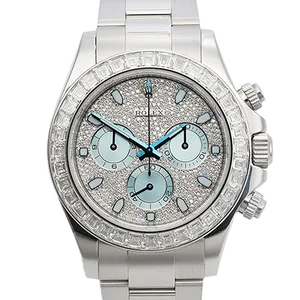 【2022年08月】ロレックス デイトナ 116576TBR プラチナ 40mm アイスブルー 中古品