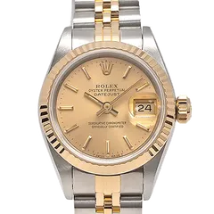 ロレックス デイトジャスト 69173 シャンパンゴールド 中古