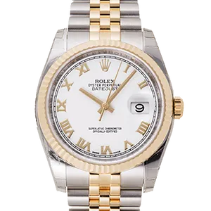 【2024年01月】ロレックス デイトジャスト 116233 ステンレススチール 29mm ホワイト 中古品