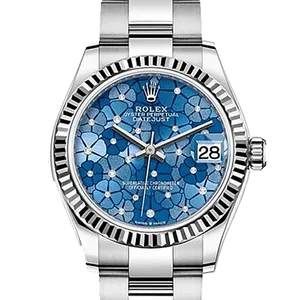 【2023年06月】ロレックス デイトジャストジュビリーブレス 278344 ステンレススチール 31mm ブルー 未使用品