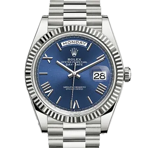 【2023年06月】ロレックス デイデイト 228349RBR ホワイトゴールド 40mm ブライトブルー 新品