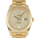 ロレックス デイデイト 228238 パフェダイヤ イエローゴールド 40mm