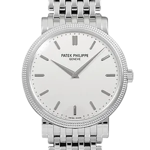 【2023年05月】パテックフィリップ カラトラバ 5120_1G-001 ホワイトゴールド 35mm シルバー 中古品