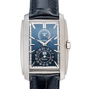 【2023年06月】パテックフィリップ ゴンドーロ 5200G-001 ホワイトゴールド 46.9mmx32.4mm ブルー 中古美品