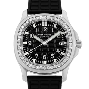 【2023年05月】パテックフィリップ アクアノート 5067A-015 ステンレススチール 34mm ブラック 中古品