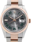 126231 スレート ステンレススチール+エバーローズゴールド ジュビリーブレス