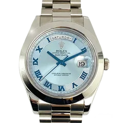 ロレックス デイデイト 218206 アイスブルー 新品