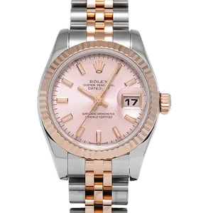 【2023年10月】ロレックス デイトジャスト 179171 ステンレススチール+エバーローズゴールド 26mm ピンク 未使用品