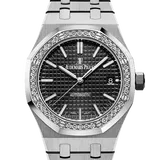 オーデマピゲ ロイヤルオーク 15451ST.ZZ.1256ST.01 ブラック ステンレススチール 37mm