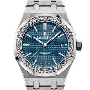 【2021年10月】オーデマピゲ ロイヤルオーク 15451ST.ZZ.1256ST.03 ステンレススチール 37mm ブルー 未使用品