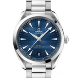 オメガ シーマスター 220.10.41.21.03.001 ブル﻿ー ステンレススチール 41mm