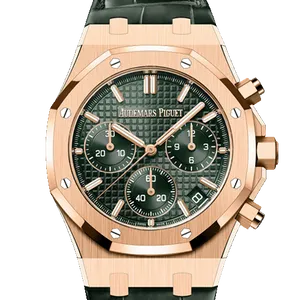 【2022年08月】オーデマピゲ ロイヤルオーク 26240OR.OO.D404CR.01 ピンクゴールド 41mm カーキグリーン 未使用品