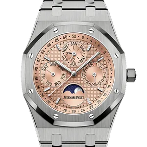 【2023年05月】オーデマピゲ ロイヤルオーク 26615TI.OO.1220TI.01 チタン 41mm サーモン 中古品