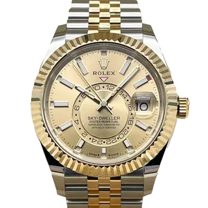 【2024年05月】ロレックス スカイドゥエラー 336933 ステンレススチール+イエローゴールド 42mm シャンパン 未使用品