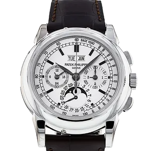 【2022年02月】パテックフィリップ グランド・コンプリケーション 5970G-001 ホワイトゴールド 40mm シルバー 中古品
