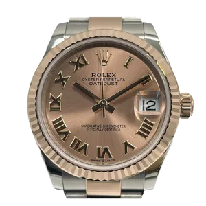 【2023年05月】ロレックス デイトジャスト 278271 ステンレススチール+エバーローズゴールド 31mm ロゼカラー 新品