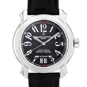 【2023年03月】ヴァシュロンコンスタンタン マルタラージカレンダー 42015_000G-8903 ホワイトゴールド 38mm ブラック 中古品