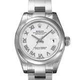 ロレックス デイトジャスト 179160 ホワイト ステンレススチール 26mm