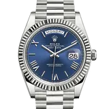 ロレックス デイデイト 228239 ブルー ホワイトゴールド 40mm