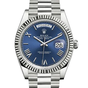 【2025年03月】ロレックス デイデイト 228239 ホワイトゴールド 40mm ブルー 新品