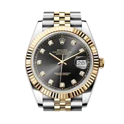 126333G 10Pダイヤ ブラック ジュビリーブレス