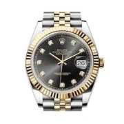 126333G 10Pダイヤ ブラック ジュビリーブレス