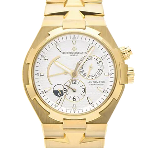 【2022年09月】ヴァシュロンコンスタンタン オーヴァーシーズ 47450_B01J-9228 イエローゴールド 42mm シルバー 中古品