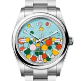 ロレックス オイスターパーペチュアル 126000 セレブレーションモチーフ ステンレススチール 36mm