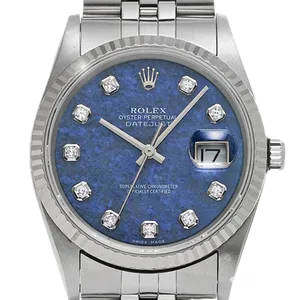 【2025年03月】ロレックス デイトジャスト 16234G ステンレススチール 36mm ソーダライト 未使用品