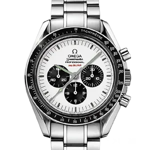 【2025年03月】オメガ スピードマスター 3569.31.00 ステンレススチール 41m﻿m ホワイト 中古品