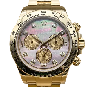 【2024年11月】ロレックス デイトナ 116508NG イエローゴールド 40mm ブラックシェル8P 中古品