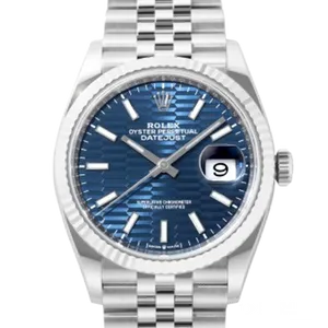 【2025年07月】ロレックス デイトジャスト 126234 ステンレススチール 36mm ブライトブルー 新品