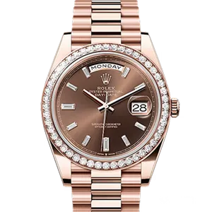 【2022年08月】ロレックス デイデイト 228345RBR エバーローズゴールド 40mm チョコレート 新品
