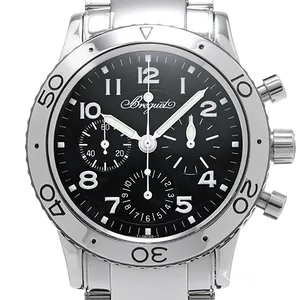 【2024年05月】ブレゲ タイプXX 3800ST_92_9W6 ステンレススチール 39mm ブラック 中古品
