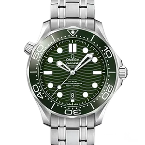 【2023年05月】オメガ シーマスター 210.30.42.20.10.001 ステンレススチール 41 mm グリーン 中古美品