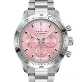 ゼニス クロノマスター 03.3109.3600/18.M3100 ピンク ステンレススチール 41mm