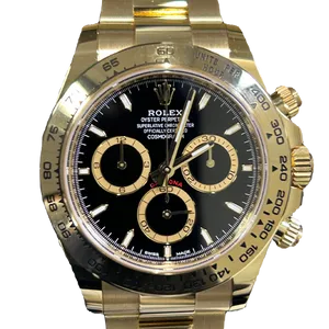 【2025年08月】ロレックス デイトナ 126508 イエローゴールド 40mm ブラック 未使用品