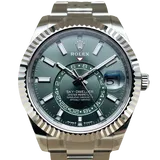 ロレックス スカイドゥエラー 336934 ミントグリーン ステンレススチール 42mm