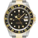 ロレックス GMTマスター2 16713 ブラック ステンレススチール+イエローゴールド 40mm