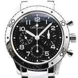 ブレゲ タイプXX 3800ST/92/SW9 ブラック ステンレススチール 39ｍｍ