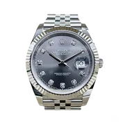 126334G スレート 10Pダイヤ ジュビリーブレス