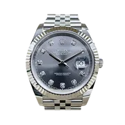 126334G スレート 10Pダイヤ ジュビリーブレス