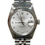 ロレックス デイトジャスト 16014G シルバー ステンレススチール 39mm