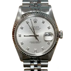 ロレックス デイトジャスト 16014G シルバー 新品