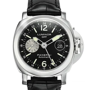 【2022年12月】パネライ ルミノール PAM00088 ステンレススチール 44mm ブラック 中古品