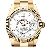 ロレックス スカイドゥエラー 336938 ホワイト イエローゴールド 42mm