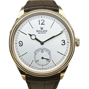 【2024年11月】ロレックス 1908 52508 イエローゴールド 39mm ホワイト 新品