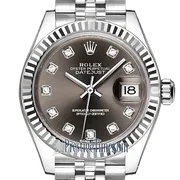 279174 ダークグレー 10Pダイヤ ジュビリーブレス